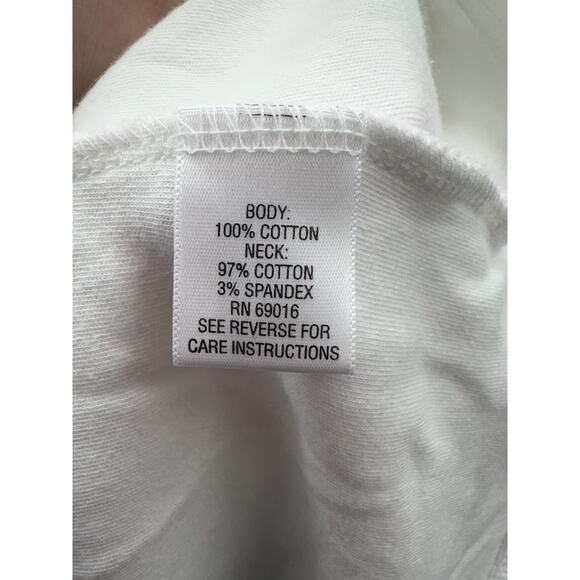 Studio Works Womens Shirt X-Large White Turtleneck Long Sleeve - Picture 4 of 10